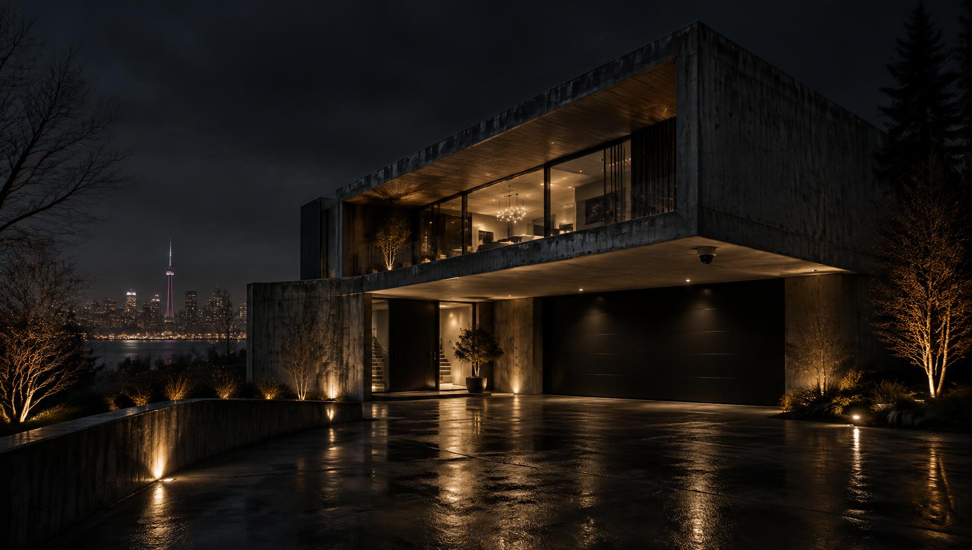 Luxury residence in GTA protected by CAMERIX